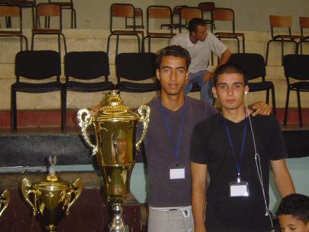 c moi et achraf et la cup